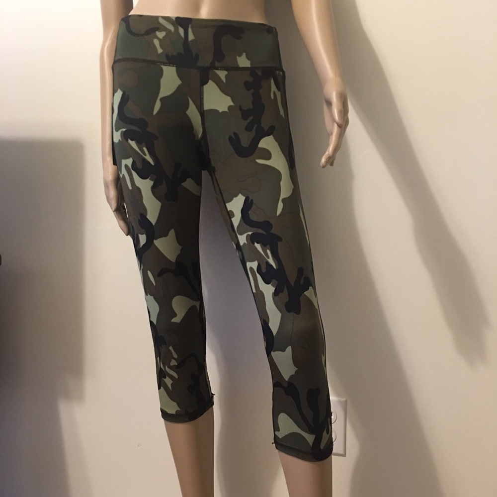 Camo Military Print Yoga Workout Leggings